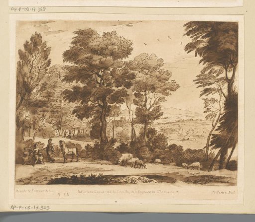 Landscape with Erminia and the old shepherd