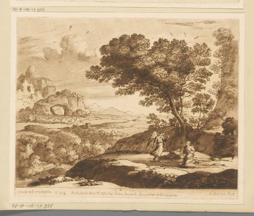Landscape with Hagar, Ishmael and the angel