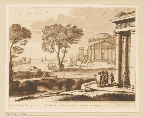 Coast view with Aeneas at Delos