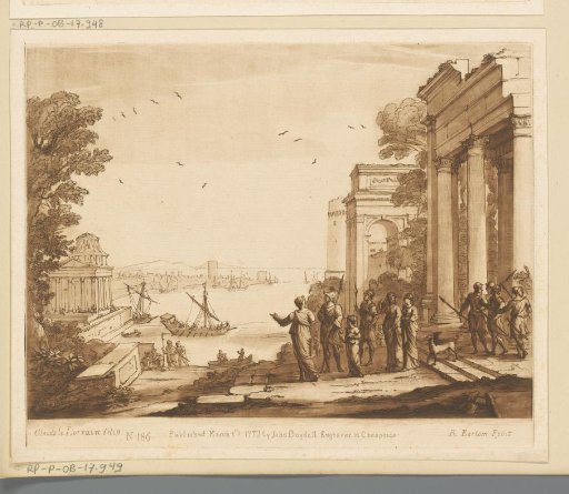 View of Carthage with Dido and Aeneas