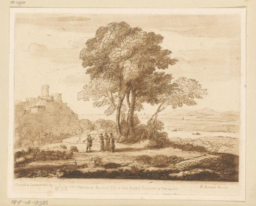 Landscape with Jacob, Laban, Rachel and Leah