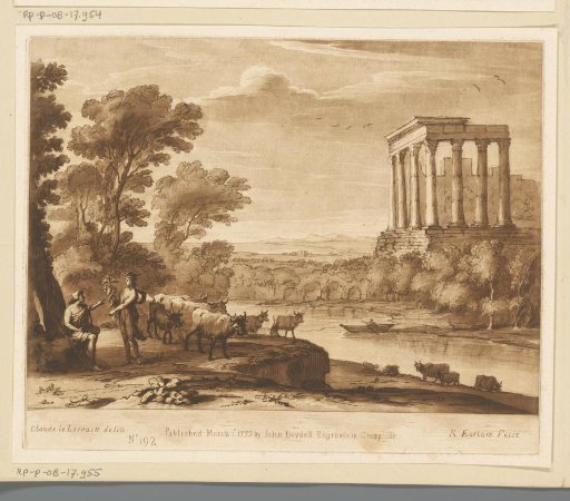 Landscape with Mercury Giving the Lyre to Apollo