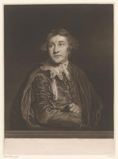 Portrait of David Garrick as Kitely