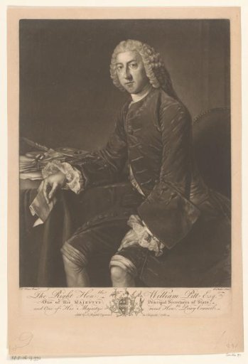 Portrait of William Pitt