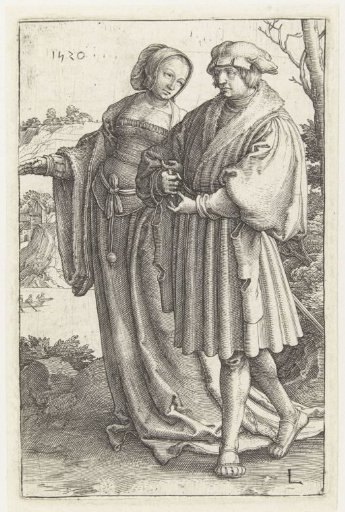 Walking Couple