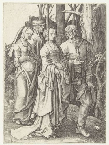 Two Married Couples in the Forest