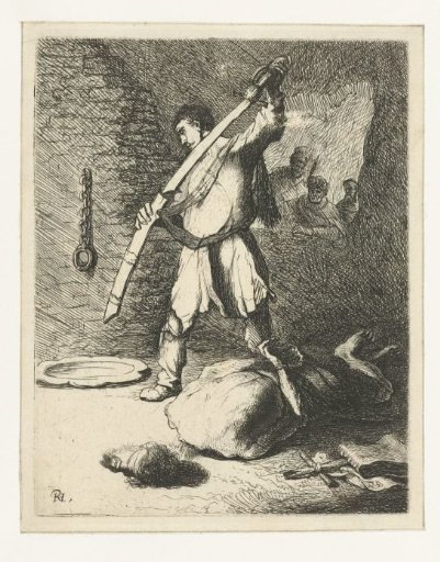 The beheading of St John the Baptist