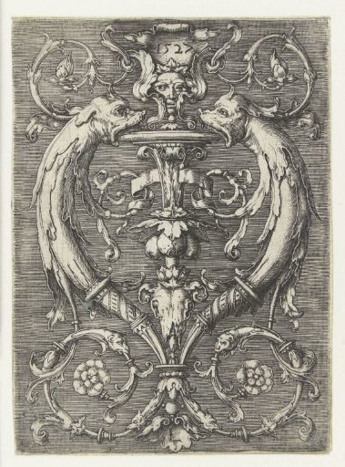 Ornament with Two Dolphins