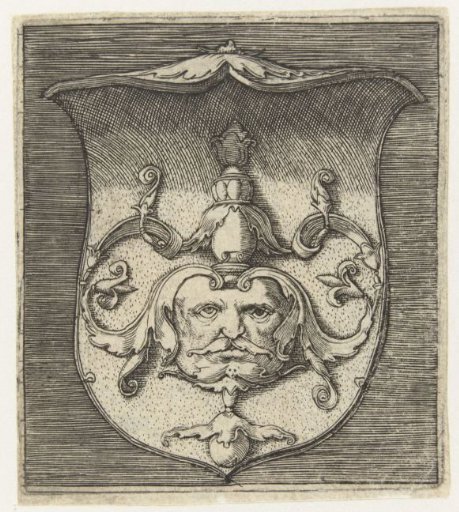 Coat of Arms with a Mask