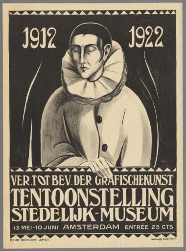 1912-1922. Association for the Promotion of Graphic Art. Exhibition. Stedelijk Museum May 13 - June 10 Amsterdam.
