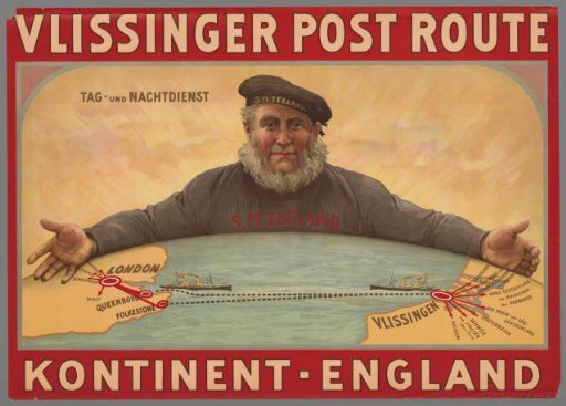 Vlissingen Post Route Continent - England
