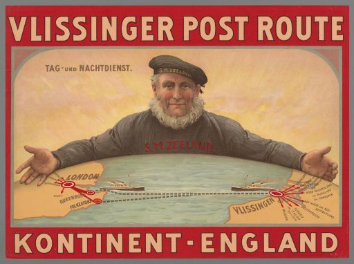 Vlissingen Post Route Continent - England