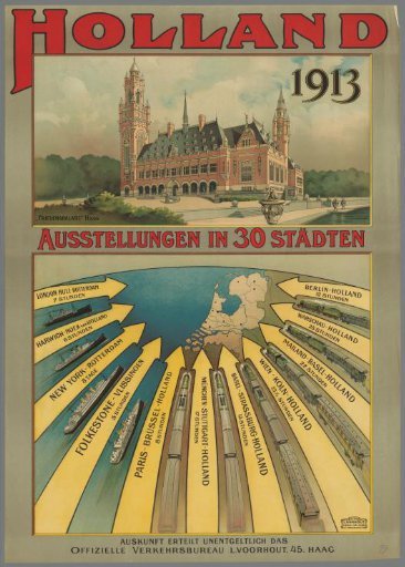 Holland 1913. Exhibitions in 30 cities (...)
