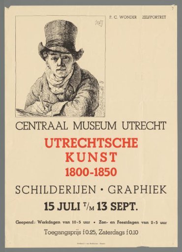 Centraal Museum Utrecht. Utrecht Art 1800-1850. Paintings - Graphics. July 15 to September 13 (...)
