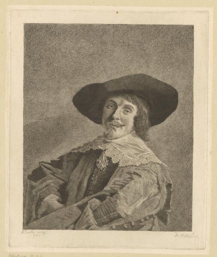 Portrait of Frans Hals
