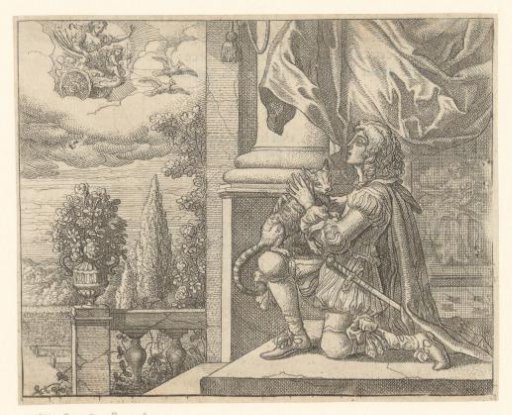 Fable of Venus and the cat