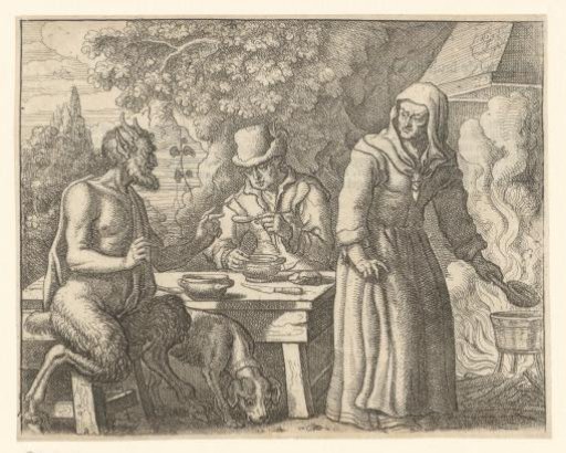 Fable of the Satyr and the peasant