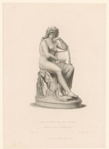 Nymph as an allegory of the Rhine