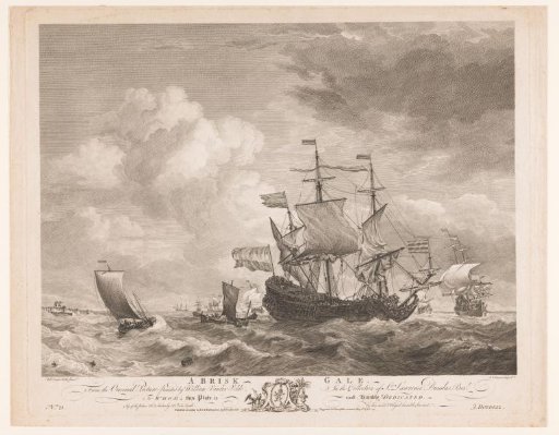 Fleet on a restless sea