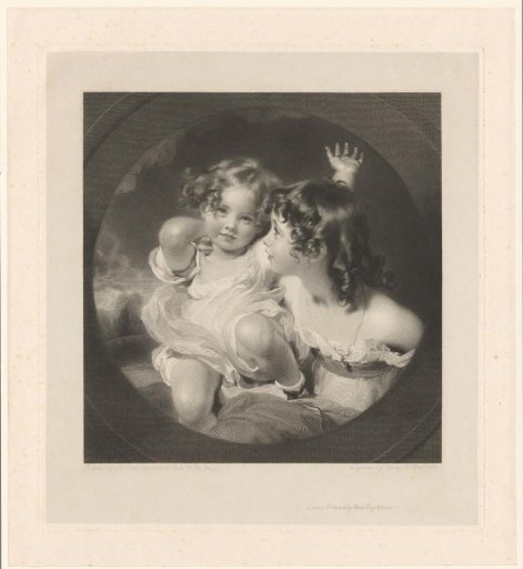 Portrait of Emily and Laura Ann Calmady