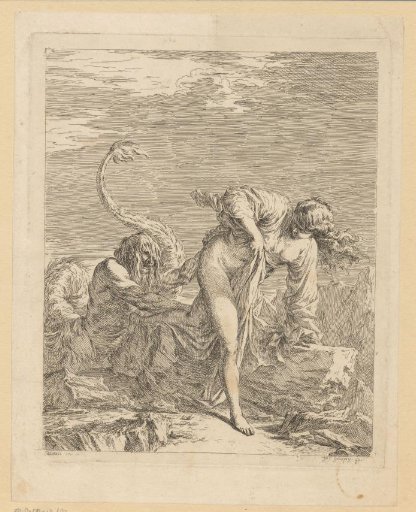 Scylla Fleeing from Glaucus