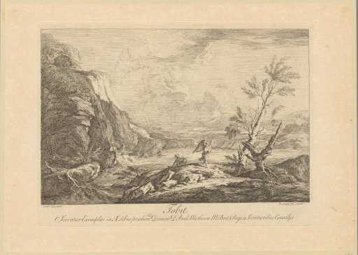 Meeting of Tobit and the Archangel Raphael