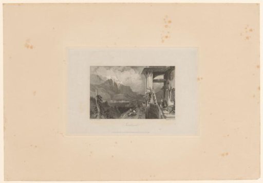View of Innsbruck from the veranda of a house