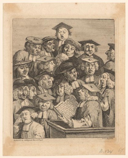 Scholars at a Lecture