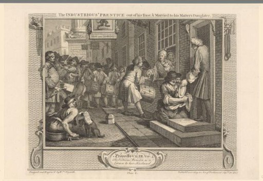 Francis Goodchild and His Bride Visited at Home by Drummers