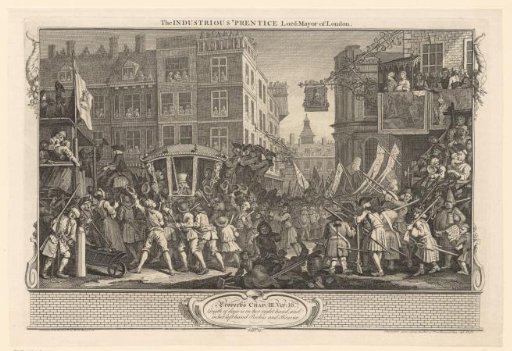 Procession of Francis Goodchild as Lord Mayor of London