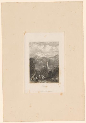 View of a castle in Tyrol