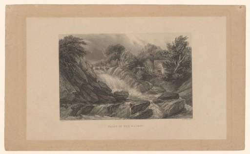 Conwy waterfalls in Conwy County Borough