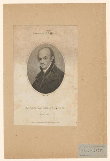 Portrait of Johannes Theodorus van der Kemp