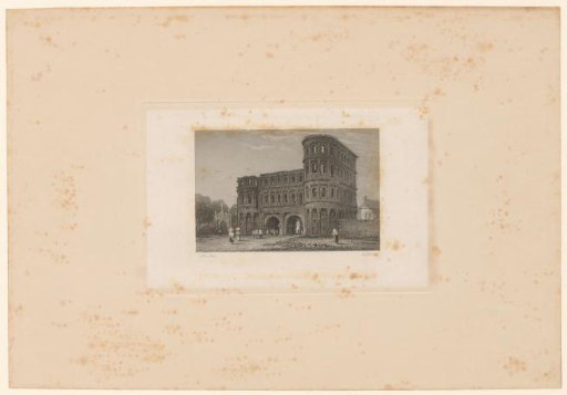 View of the Porta Nigra in Trier