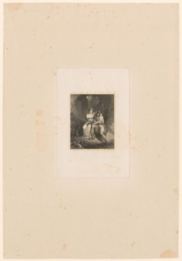 Warrior and woman with a lyre