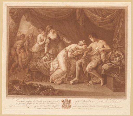 Eleonora Sucks the Poison from the Wound of Edward I, King of England