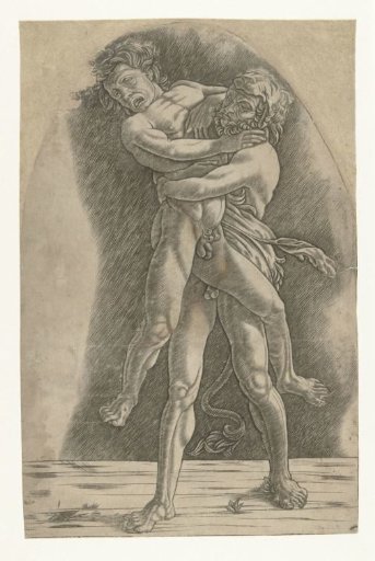 Hercules Wrestles with Antaeus