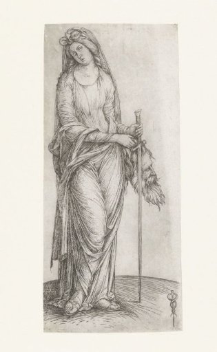 Judith with the Head of Holofernes and a Sword
