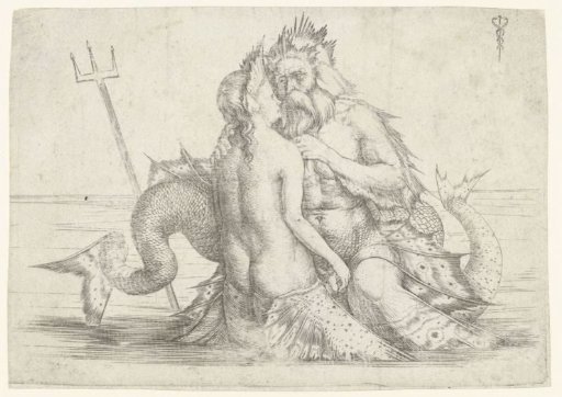 Triton and Nereid Embracing