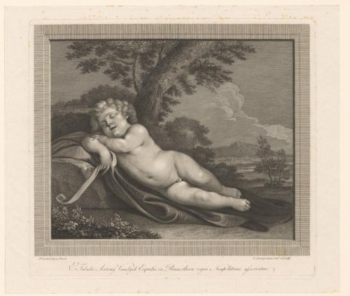 Landscape with the sleeping John the Baptist as a child