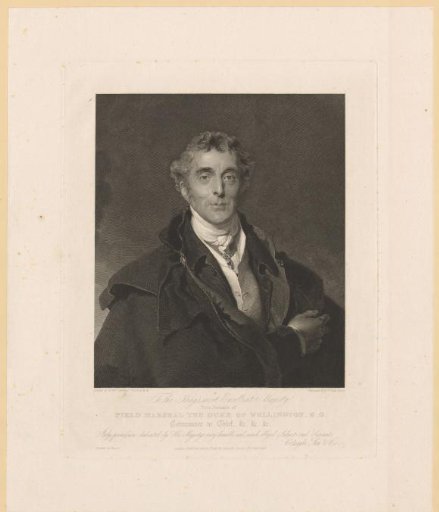 Portrait of Arthur Wellesley or Wellington