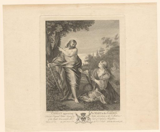 Christ appears to Mary Magdalene (Noli me tangere)