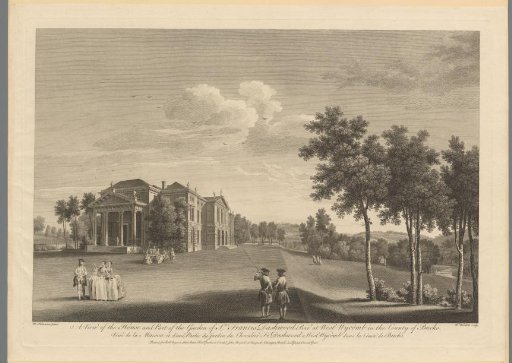 View of the Country House and Estate at West Wycombe Park