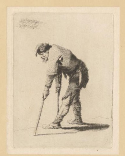 Man with Crutches