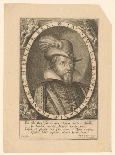 Portrait of James I, King of England