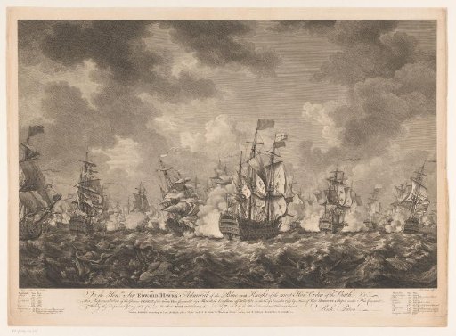 Naval battle in which the English fleet defeats the French at Quiberon