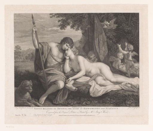 Venus Telling Adonis the Story of Hippomenes and Atalanta