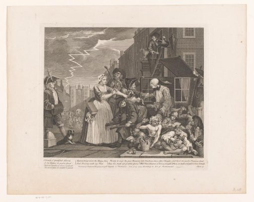 Tom Rakewell saved from his arrest by Sarah Young