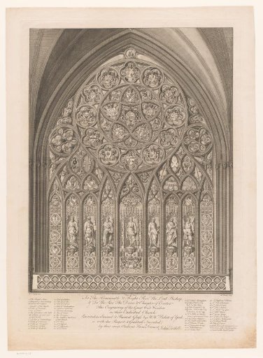 West window of Exeter Cathedral