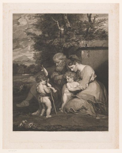 Holy Family with John the Baptist as a child